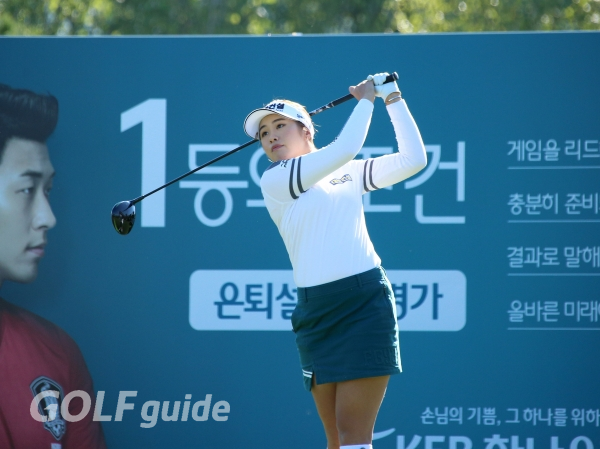 2018 LPGA KEB하나은행챔피언십 2R 10번홀 이정은6 티 샷
