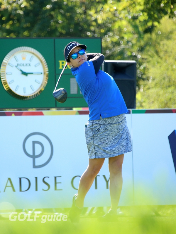 2018 LPGA KEB하나은행챔피언십 2R 10번홀 제인 박 티 샷