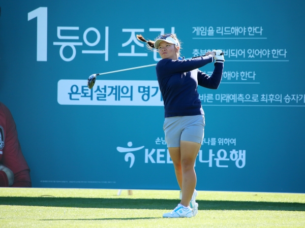 2018 LPGA KEB하나은행챔피언십 2R 메간 강 10번홀 티 샷