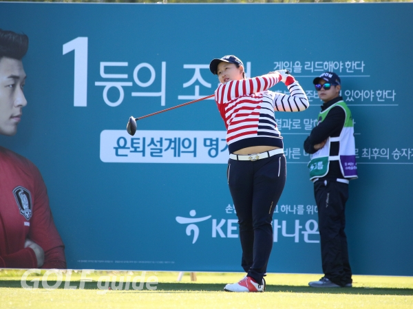 2018 LPGA KEB하나은행챔피언십 2R 박채윤 티 샷