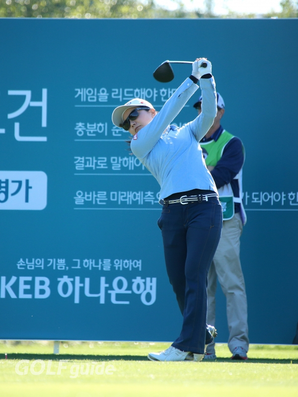 2018 LPGA KEB하나은행챔피언십 2R 우에하라 아야코 티 샷