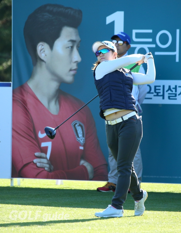 2018 LPGA KEB하나은행챔피언십 2R 이승연 티 샷
