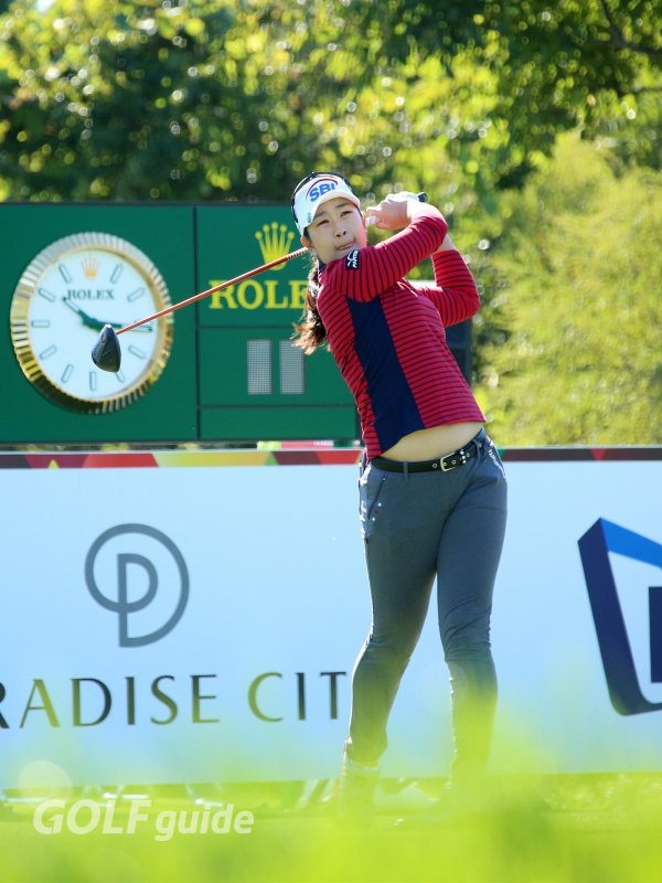 2018 LPGA KEB하나은행챔피언십 2R 김아림 티 샷
