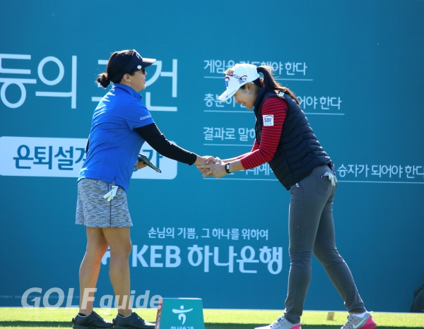 2018 LPGA KEB하나은행챔피언십 2R 제인 박 ,김아림