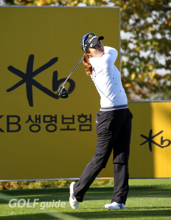 KB금융 스타챔피언십 2R 강지원 두번째 샷