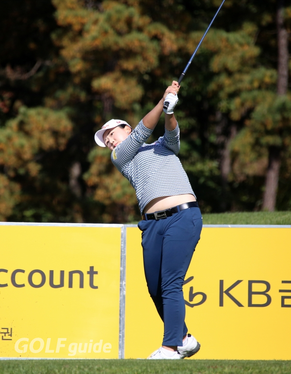 KB금융 스타챔피언십 2R 백규정 티 샷