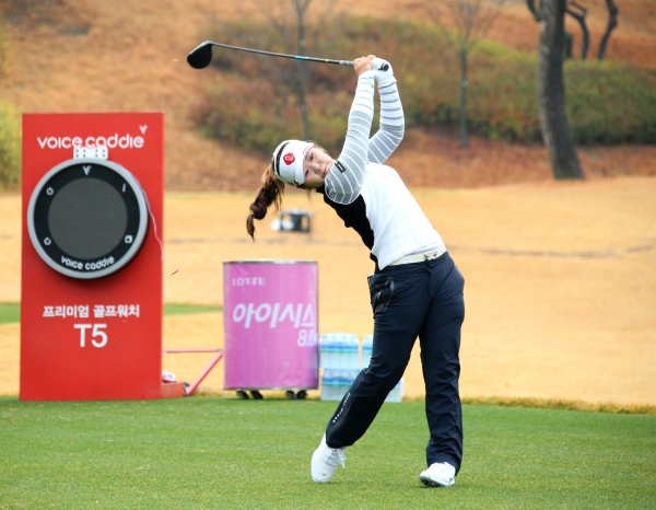 ADT캡스 챔피언십 2018 이소영 티 샷