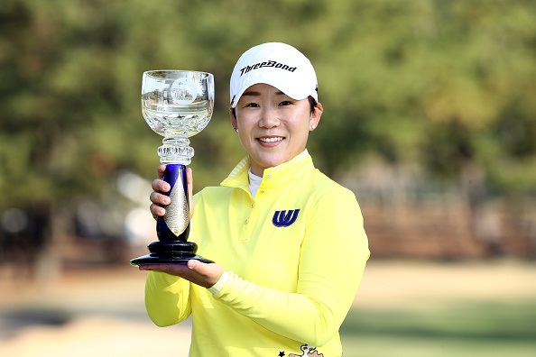 올 시즌 JLPGA 투어에서 메이저 3승을 거둔 신지애 프로