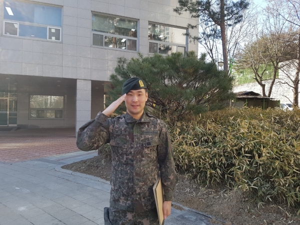 8일 전역한 김대현