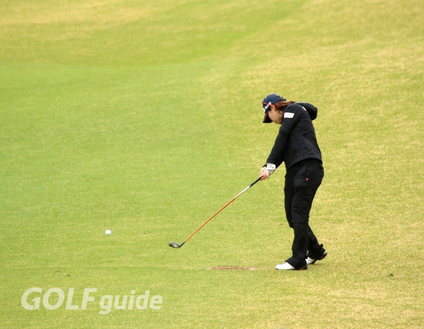 크리스 F&C 제41회 KLPGA 챔피언십 2R 11번홀 남소연 두번째 샷