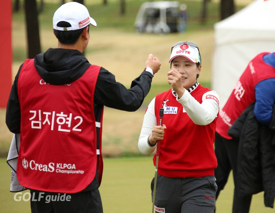 나이스 버디...크리스 F&C 제41회 KLPGA 챔피언십 2R 김지현2