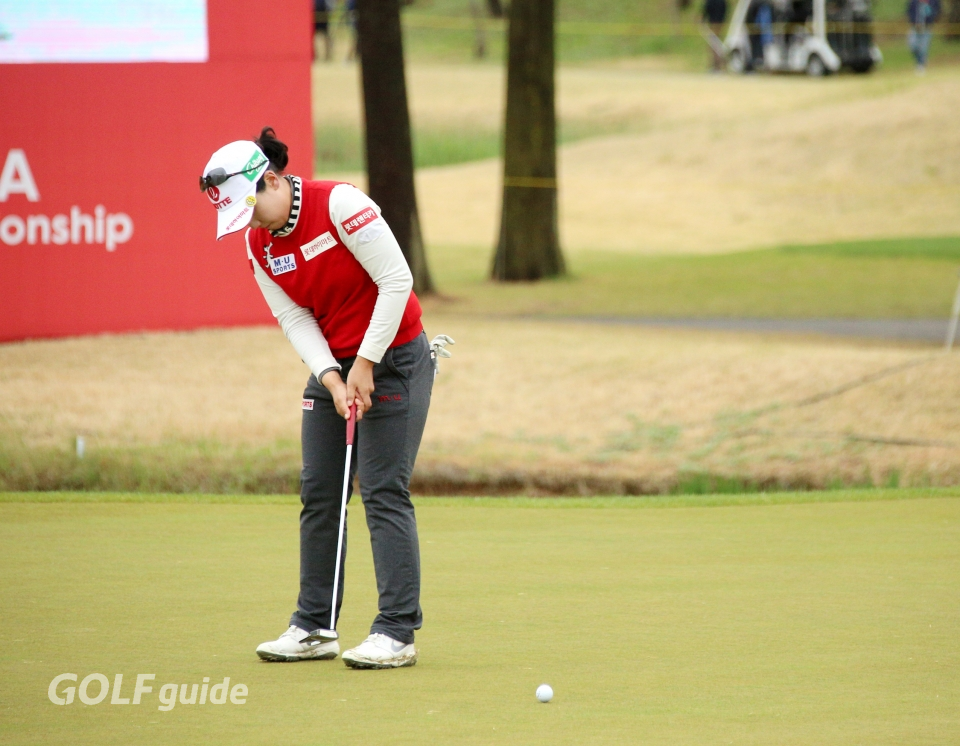 크리스 F&C 제41회 KLPGA 챔피언십 2R 김지현2 퍼팅
