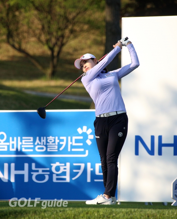 2019 NH투자증권 레이디스 챔피언십 1R 10번홀 김지희 티 샷