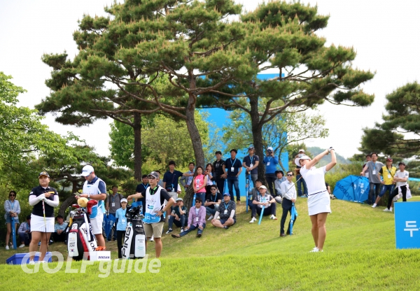 2019 두산 매치플레이 챔피언십 10번홀 허다빈 티 샷