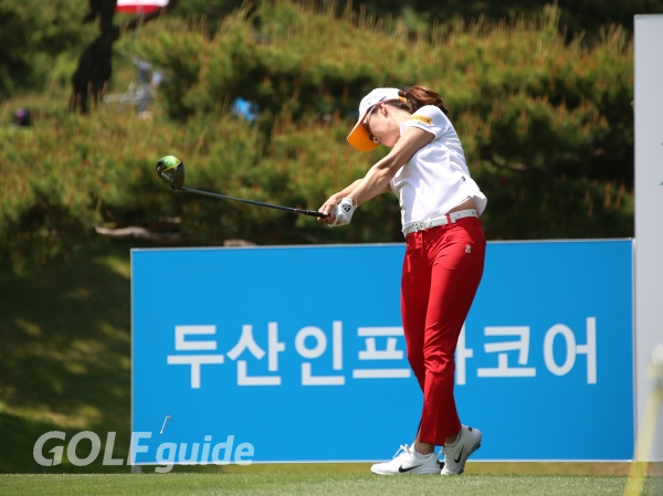 2019 두산 매치플레이 챔피언십 2R 오지현 티 샷