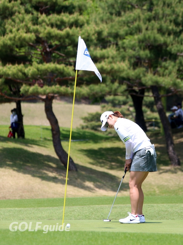 2019 두산 매치플레이 챔피언십 2R 김지현 퍼팅