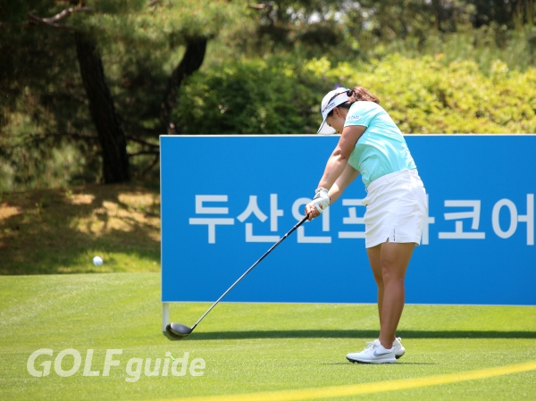 2019 두산 매치플레이 챔피언십 2R 4번홀 김해림 티 샷