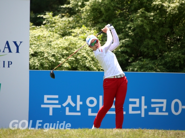 2019 두산 매치플레이 챔피언십 박민지 티 샷
