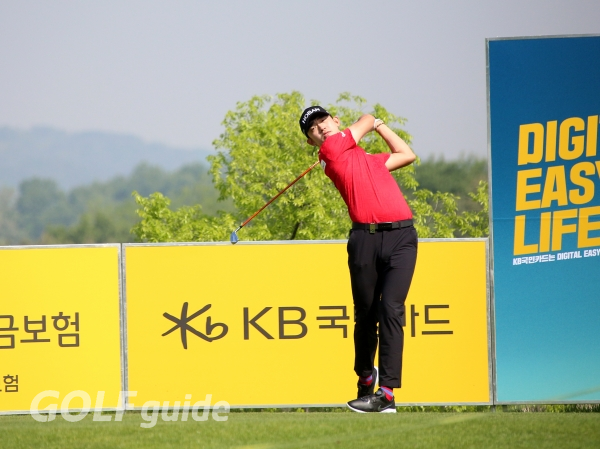 KB금융 리브챔피언십 1R 김비오 티 샷