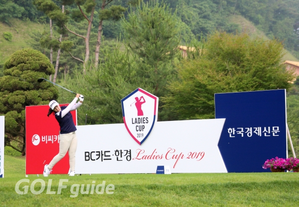 비씨카드 · 한경 레이디스컵 2019 이지후 티 샷