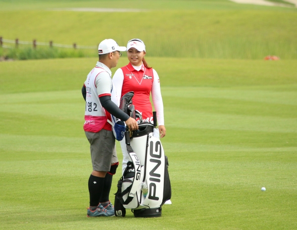 비씨카드 · 한경 레이디스컵 2019 김지영2 캐디