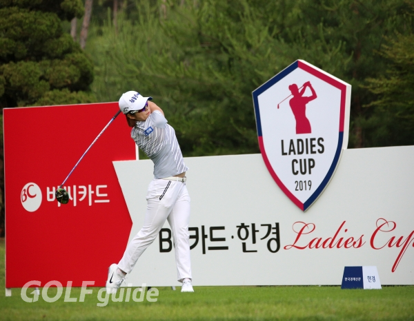 비씨카드 · 한경 레이디스컵 2019 이기쁨 티 샷