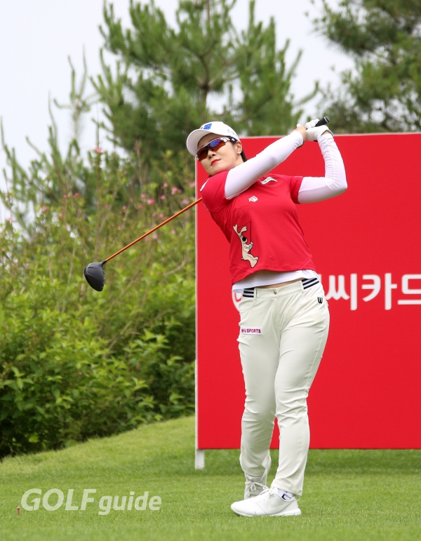 비씨카드 · 한경 레이디스컵 2019 윤슬아 티 샷