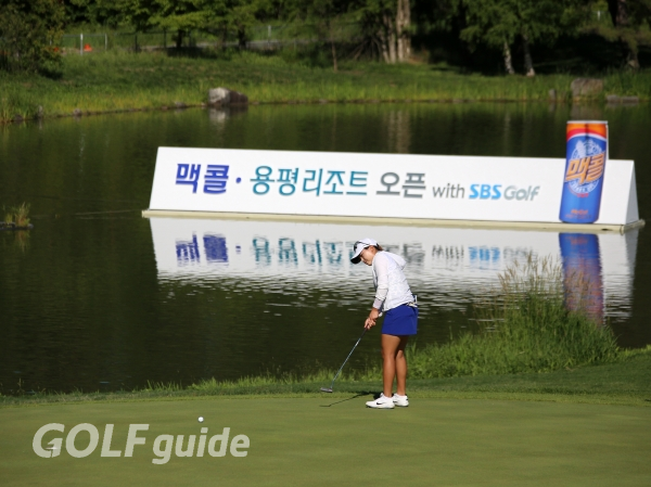 맥콜 · 용평리조트 오픈 with SBS Golf 1R 위혜림 퍼팅