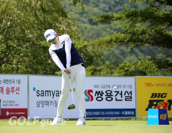 맥콜 · 용평리조트 오픈 with SBS Golf 1R 최예림 티 샷