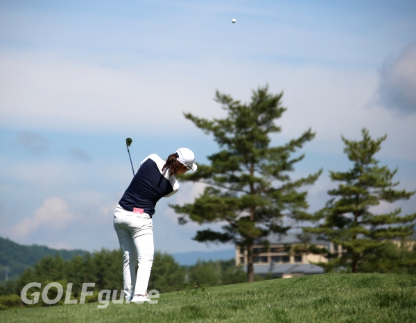 맥콜 · 용평리조트 오픈 with SBS Golf 1R 최예림 세번째 샷