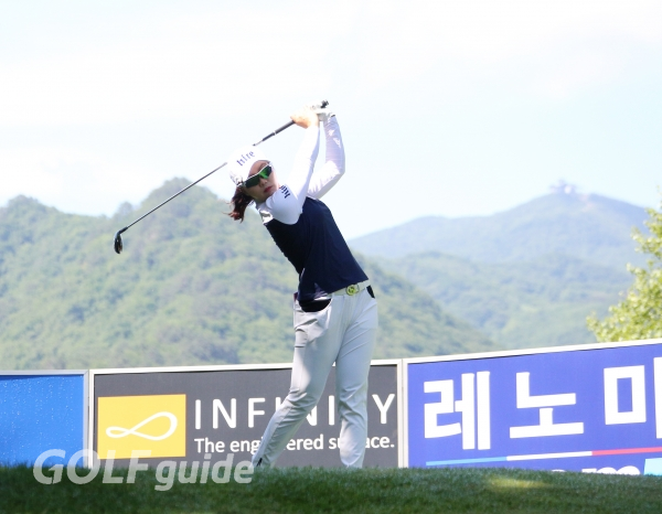 맥콜 · 용평리조트 오픈 with SBS Golf 1R 최예림 티 샷