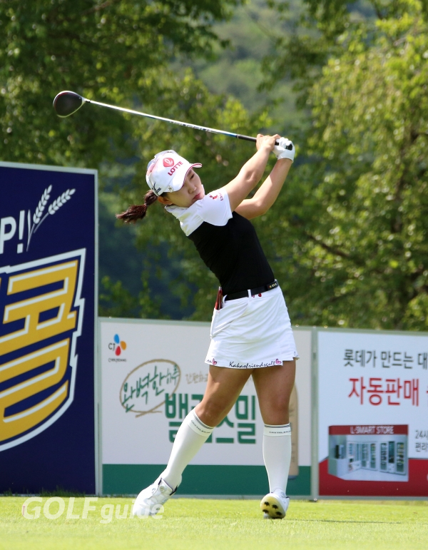 맥콜 · 용평리조트 오픈 with SBS Golf 1R 김현수 티 샷