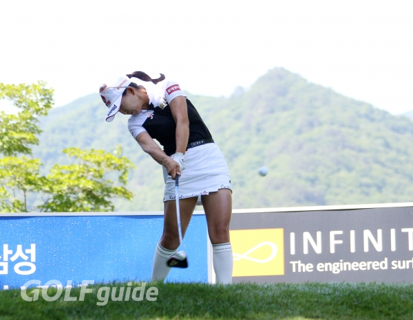 맥콜 · 용평리조트 오픈 with SBS Golf 1R 김현수 티 샷