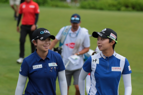 지은희,김효주 (사진제공-Gabe Roux_LPGA)