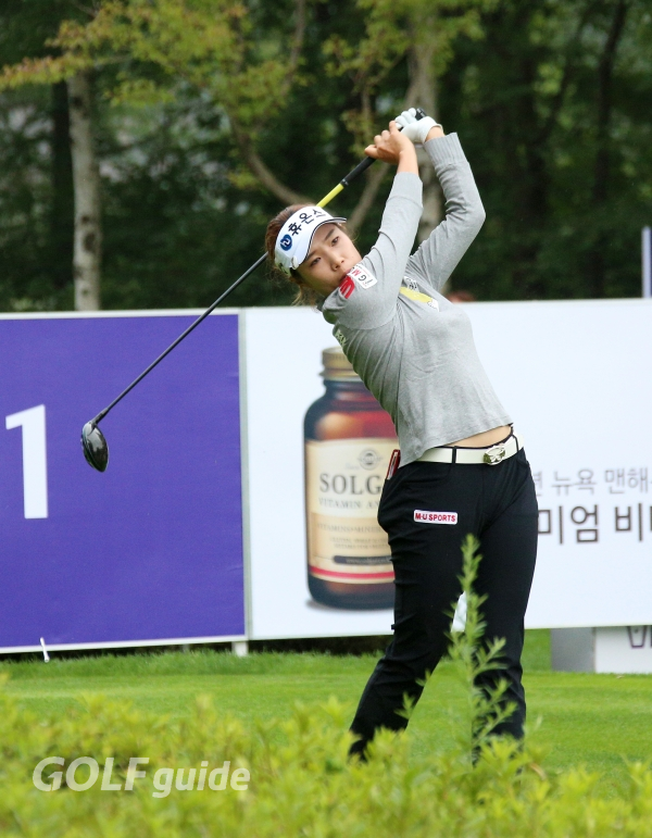 하이원리조트 여자오픈 2019 1R 최민경 티 샷