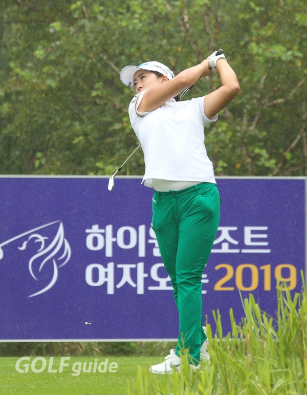 하이원리조트 여자오픈 2019 김해림 티 샷