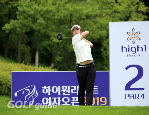 하이원리조트 여자오픈 2019 박지영 티 샷