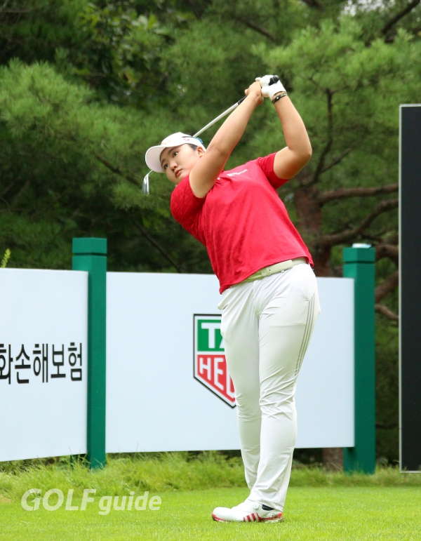 한화 클래식 2019 유해란 티 샷