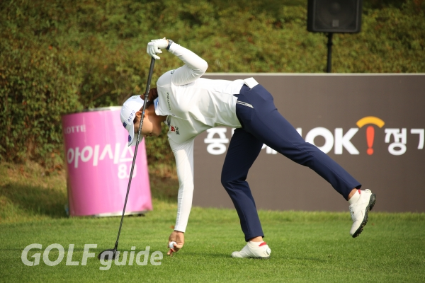 OK저축은행 박세리 INVITATIONAL 1R 1번홀 김혜선2
