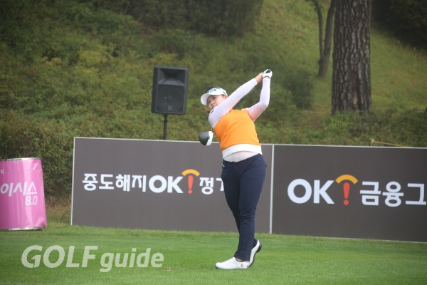 OK저축은행 박세리 INVITATIONAL 1R 1번홀 조은혜 티 샷