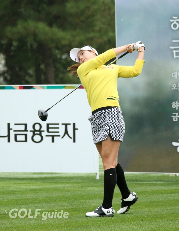 하나금융그룹 챔피언십 2R 김자영2 티 샷