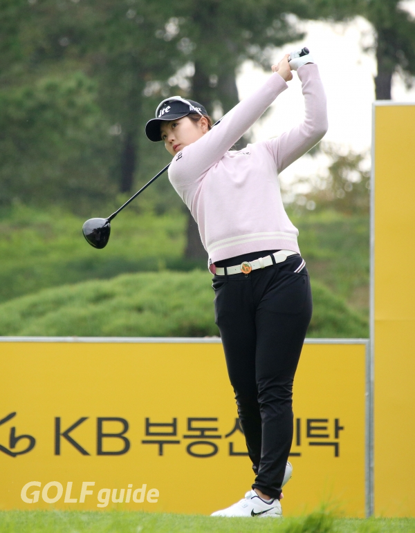 KB금융 스타챔피언십 1R 최예림 티 샷