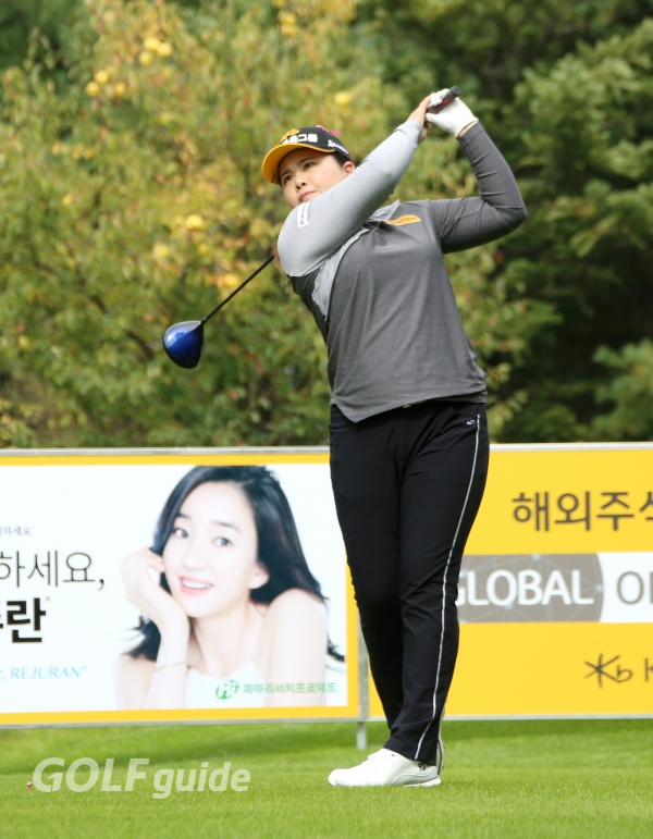 KB금융 스타챔피언십 1R 박인비 티 샷