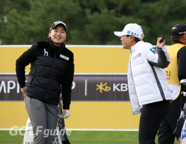 KB금융 스타챔피언십 2R 1번홀 윤서현 박교린