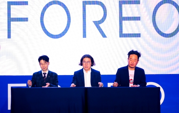 사진 = 사진왼쪽부터 아트앤라이프(김용두회장), 예술통신포럼(배한성회장), AIS연맹(김세림회장)