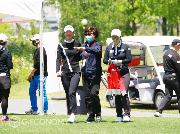 허윤경,홍란...제42회 KLPGA 챔피언십 공식연습일