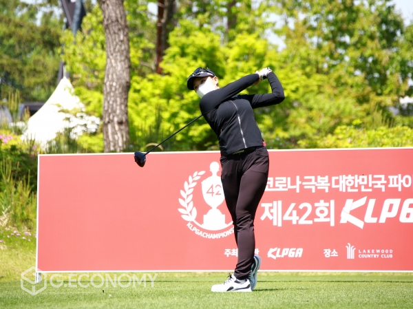 제42회 KLPGA 챔피언십 이수진3 티 샷