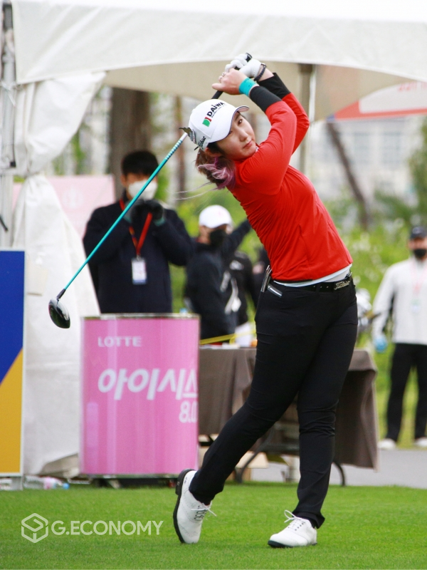 제42회 KLPGA 챔피언십 1R 배선우 티 샷