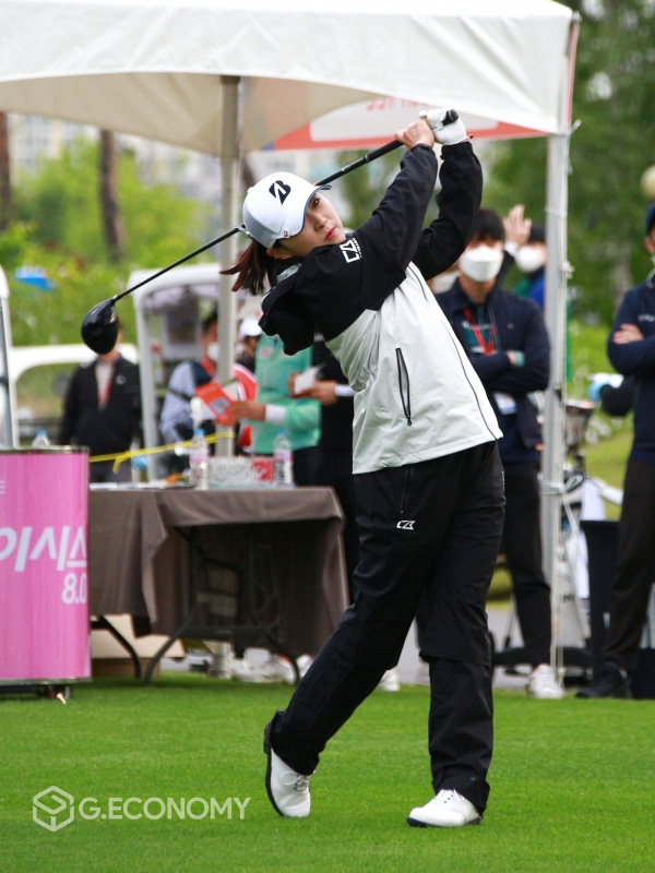 제42회 KLPGA 챔피언십 1R 유수연 티 샷