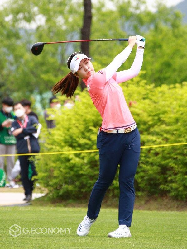 제42회 KLPGA 챔피언십 장은수 티 샷